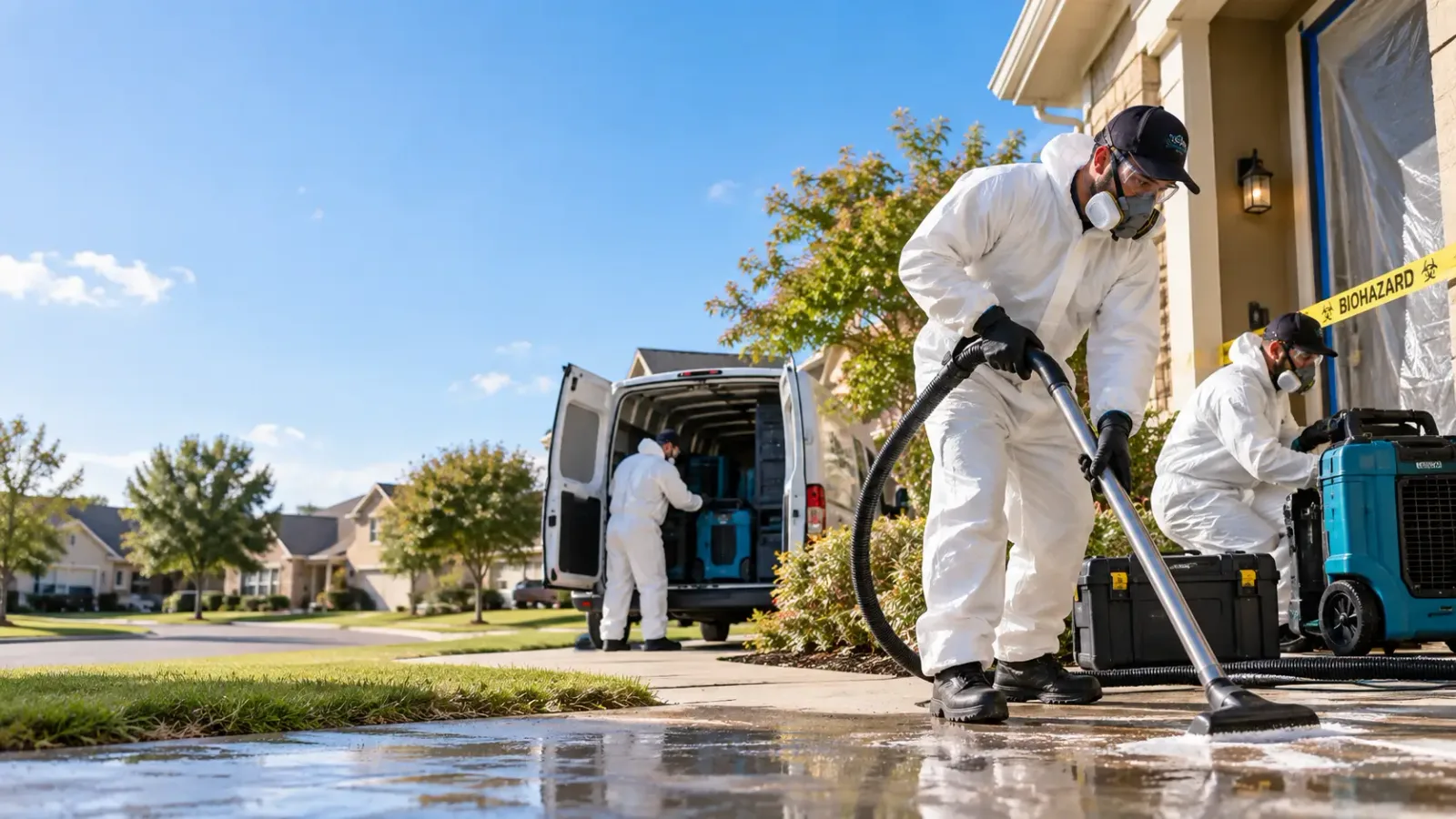 Biohazard Cleanup in Free Soil, MI